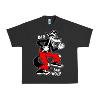Pigment Black big bad wolf Urban Heavy Tee - linhVisuals