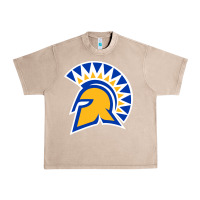 French Oak The San Jose Spartans Urban Heavy Tee - linhVisuals