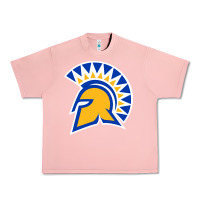 Salmon The San Jose Spartans Urban Heavy Tee - linhVisuals