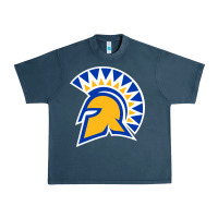 Midnight Navy The San Jose Spartans Urban Heavy Tee - linhVisuals