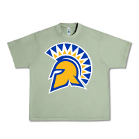 Oil Green The San Jose Spartans Urban Heavy Tee - linhVisuals
