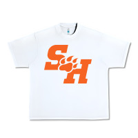 White The SHSU Athletics Urban Heavy Tee - linhVisuals