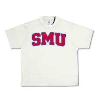 Pistachio The SMU Athletics wordmark Urban Heavy Tee - linhVisuals