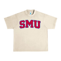 Sandshell The SMU Athletics wordmark Urban Heavy Tee - linhVisuals