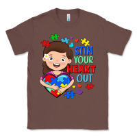 Chestnut Stim your heart out Classic Tee - FaDigitalArtStudio