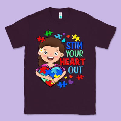 Stim Your Heart Out Classic Tee Designed By Fadigitalartstudio