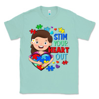 Seafoam Stim your heart out Classic Tee - FaDigitalArtStudio