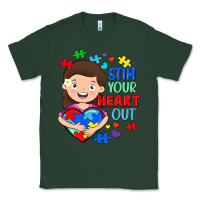 Sports Green Stim your heart out Classic Tee - FaDigitalArtStudio