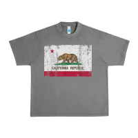 Tornado california flag womens mens heavy distressed vintage gift t shirt Urban Heavy Tee - linhVisuals