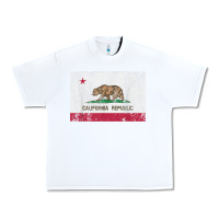 White california flag womens mens heavy distressed vintage gift t shirt Urban Heavy Tee - linhVisuals