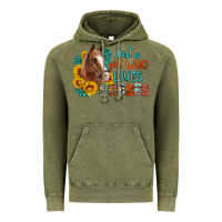 Vintage Olive just a girl who loves horses Vintage Hoodie - Artiststas
