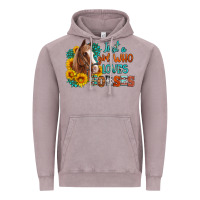 Vintage Zinc just a girl who loves horses Vintage Hoodie - Artiststas