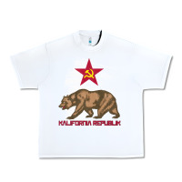 White california republic communist kalifornia t shirt Urban Heavy Tee - linhVisuals