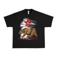 Black california republic communist kalifornia t shirt Urban Heavy Tee - linhVisuals