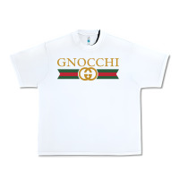 White gnocchi Urban Heavy Tee - linhVisuals