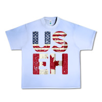 Grape Ice canada us eh american canadian flag vintage america colors patriotic g Urban Heavy Tee - linhVisuals