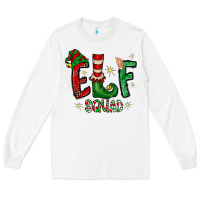 White Elf Squad Long Sleeve Tee - CowhideDigitalArt