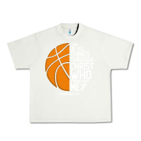Pistachio christian basketball i can do all things through christ philippians 41 Urban Heavy Tee - linhVisuals