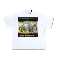 White Neil Young Urban Heavy Tee - linhVisuals