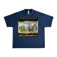 Navy Neil Young Urban Heavy Tee - linhVisuals