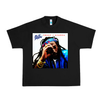 Black buju banton reggae Urban Heavy Tee - linhVisuals