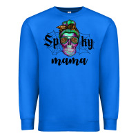True Royal spooky mama skull Premium Sweatshirt - RanaPortraitStore