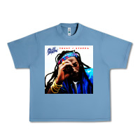 Pebble Blue buju banton reggae Urban Heavy Tee - linhVisuals