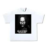 White buju banton reggae Urban Heavy Tee - linhVisuals
