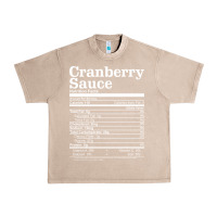 French Oak cranberry sauce nutrition facts funny thanksgiving christmas food nutr Urban Heavy Tee - linhVisuals