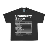 Pigment Black cranberry sauce nutrition facts funny thanksgiving christmas food nutr Urban Heavy Tee - linhVisuals
