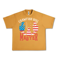 Peanut Butter crawfish boil master american  flag us big red lobster design Urban Heavy Tee - linhVisuals