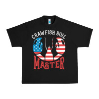 Black crawfish boil master american  flag us big red lobster design Urban Heavy Tee - linhVisuals