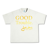 Pistachio good trouble john lewis signature Urban Heavy Tee - linhVisuals