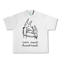 Lunar Rock Car Seat Headrest Urban Heavy Tee - linhVisuals