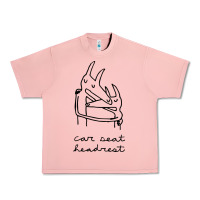 Salmon Car Seat Headrest Urban Heavy Tee - linhVisuals