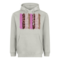 Moon Dust pink glitter leopard brushstroke background Heavyweight Hoodie - RanaPortraitStore