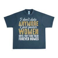 Midnight Navy don't date anymore i just foster women until they find their forever h Urban Heavy Tee - linhVisuals