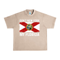 French Oak don't new york my florida vintage flag funny saying gift Urban Heavy Tee - linhVisuals