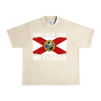 Sandshell don't new york my florida vintage flag funny saying gift Urban Heavy Tee - linhVisuals