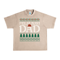 French Oak feliz navi dad ugly christmas sweater funny spanish xmas pun gift for Urban Heavy Tee - linhVisuals