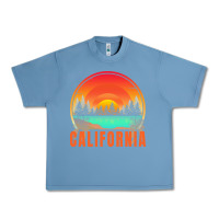 Pebble Blue california t  shirt california sunset vintage trees scenery t  shirt Urban Heavy Tee - linhVisuals