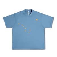 Pebble Blue flag of alaska Urban Heavy Tee - linhVisuals