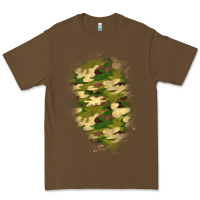 Cacao camouflage patch 1 Premium Tee - BundleAndBundleShop