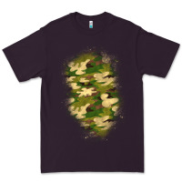 Plum camouflage patch 1 Premium Tee - BundleAndBundleShop