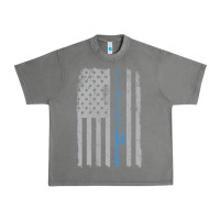 Tornado fishing american flag vintage fishing rod patriotic 4ht of july gift f Urban Heavy Tee - linhVisuals