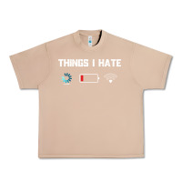 Burro funny things i hate low battery and wifi connection Urban Heavy Tee - linhVisuals