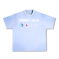 Grape Ice funny things i hate low battery and wifi connection Urban Heavy Tee - linhVisuals