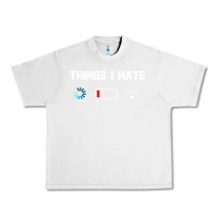 Lunar Rock funny things i hate low battery and wifi connection Urban Heavy Tee - linhVisuals