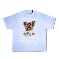 Grape Ice funny yorkie personal stalker yorkshire terrier  dog i will follow you Urban Heavy Tee - linhVisuals