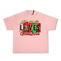 Salmon just a girl who loves christmas Urban Heavy Tee - CowhideDigitalArt